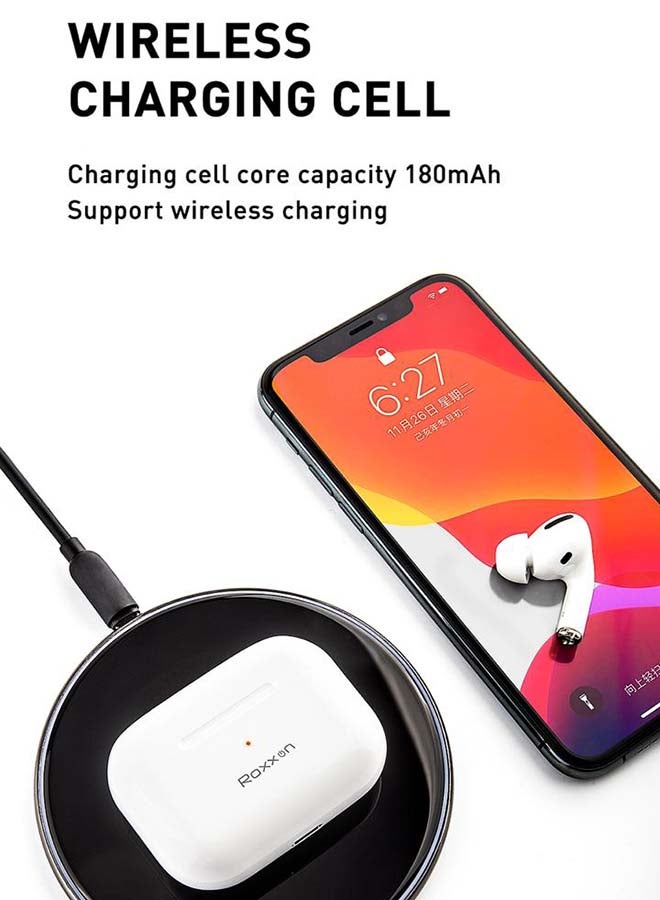 Roxxon - A-1 Wireless Probuds With Charging Case White - Image 1