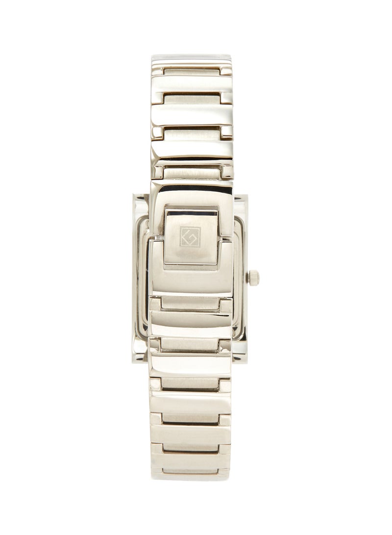 جينيفال من سويسرا ساعة يد بعقارب وسوار من الستانلس ستيل طراز Gm624Ww للنساء - Image 3