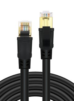 Generic CAT8 Fast Transmission Stability Laptop Network Cable Black  - Image 1