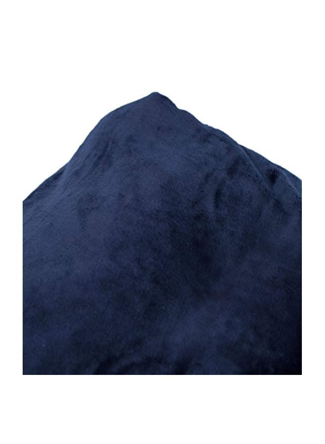 BirdRock Home Ultra Soft Couch Blanket Blue 50x60inch  - Image 4
