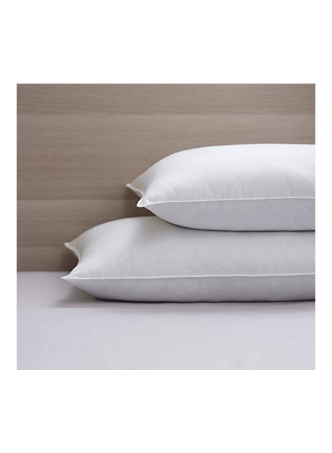 ألايد إسينشالز زوج وسائد نوم. polyester أبيض Queen - Image 2