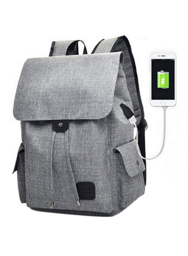 Water Resistant Backpack Grey