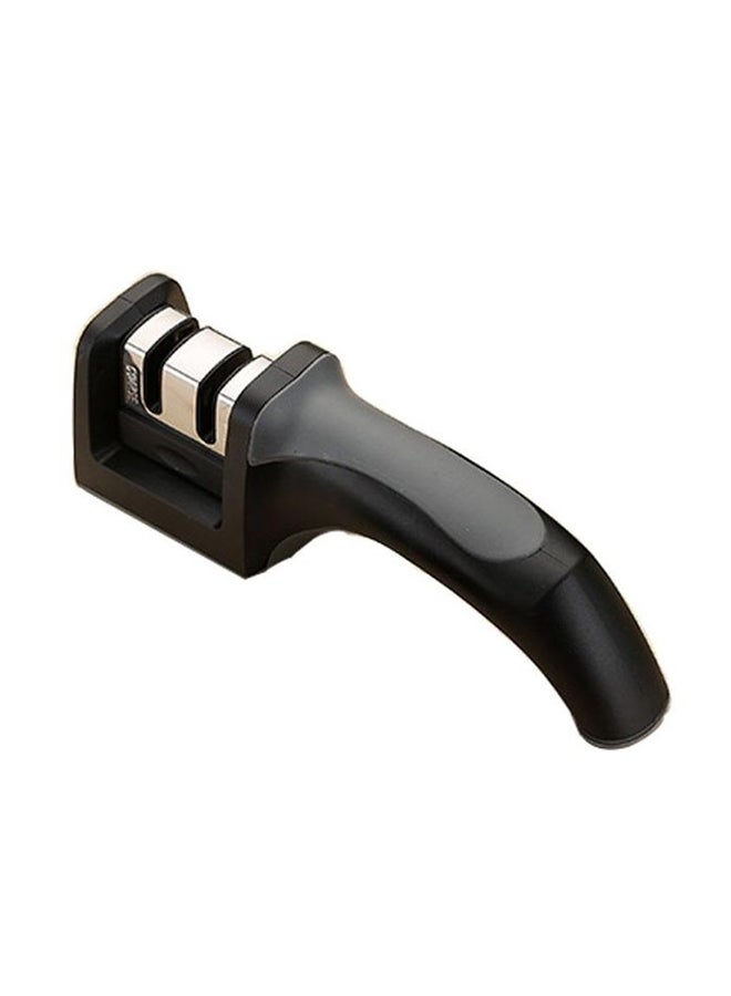 أداة شحذ سكاكين بلاستيكية أسود/ رمادي 2.3سم