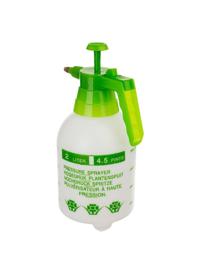 Planting Pressure Sprayer Bottle White/Green 2Liters - Image 2
