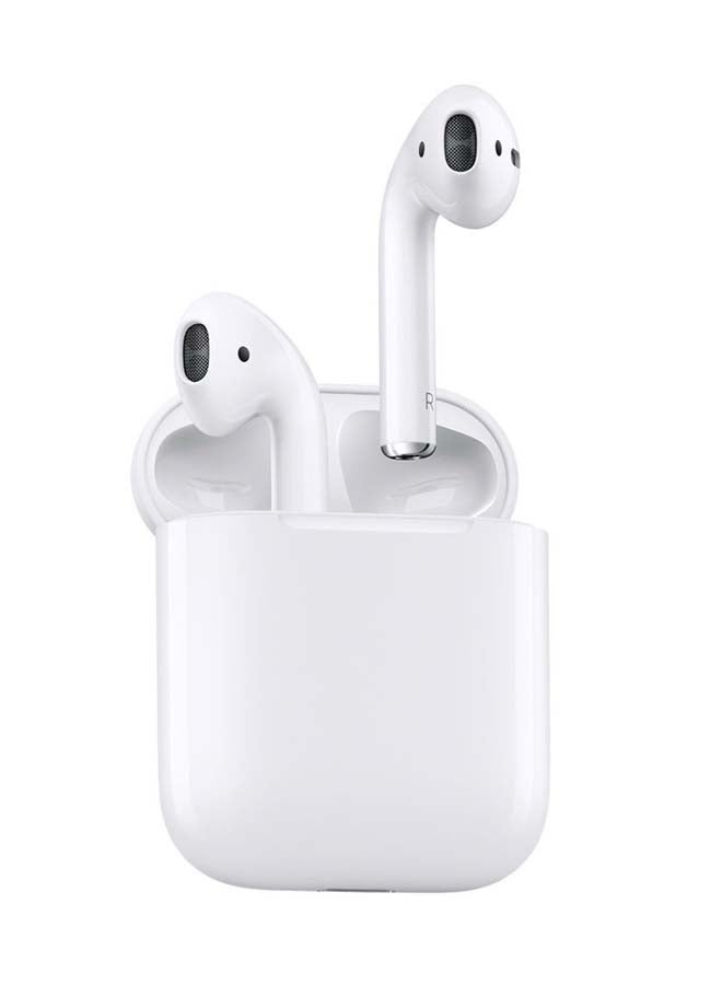 Bluetooth In-Ear Headphones With Charging Case White - Image 1