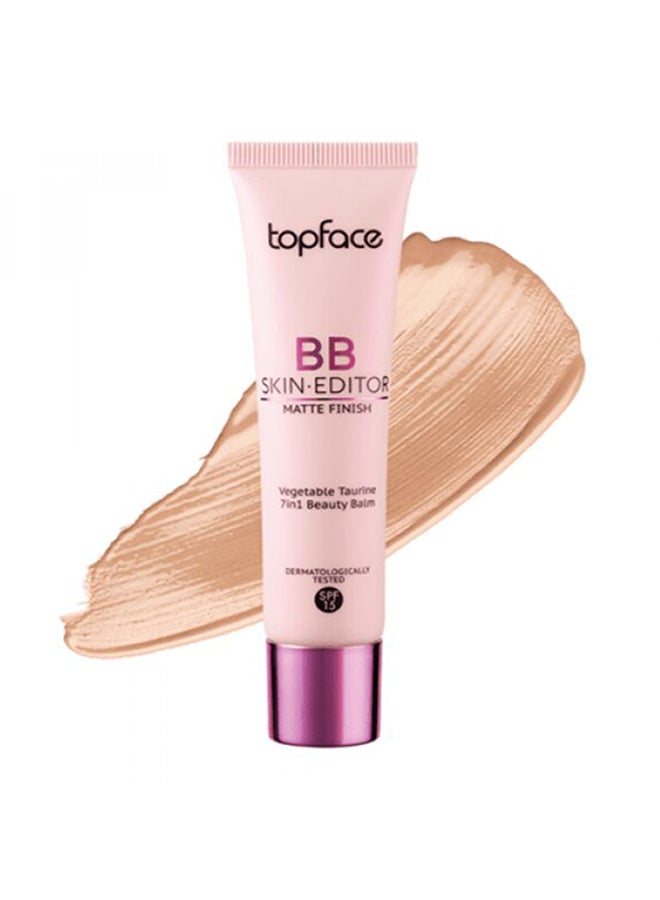 topface - BB Skin Editor Matte Finish Beige - Image 1