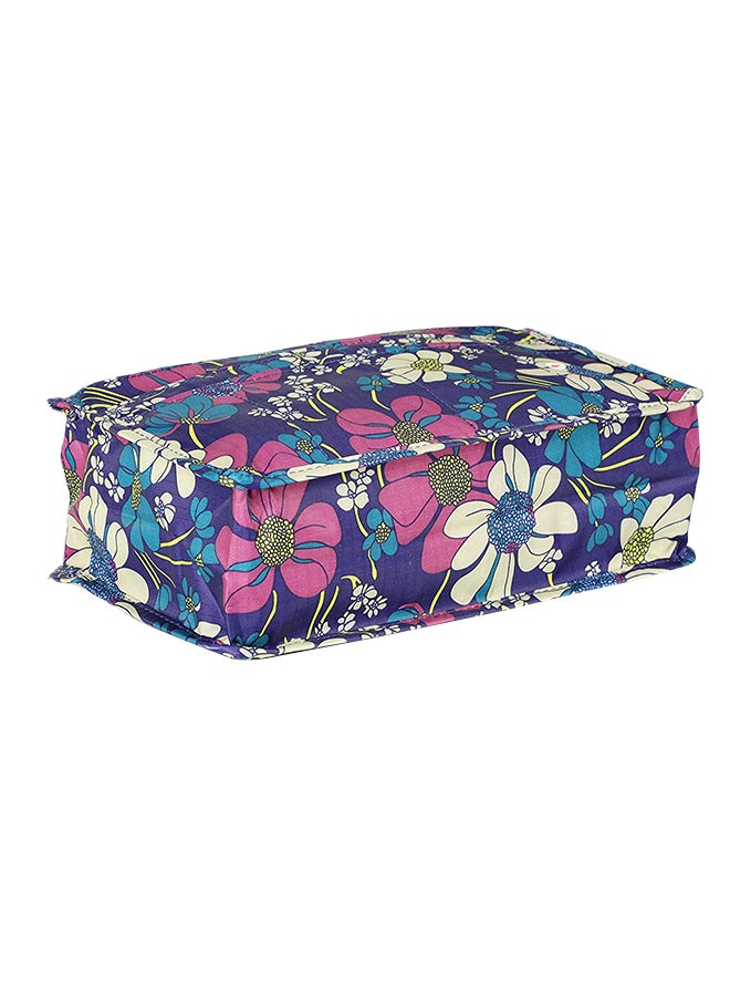 MICOM - Flower Print Cosmetic Bag Multicolour - Image 1