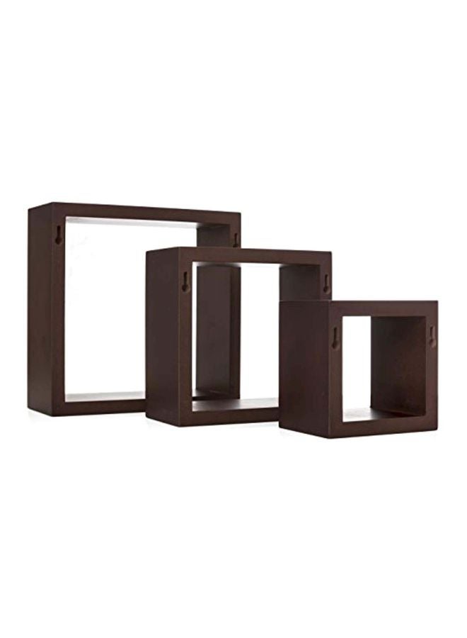 3-Piece Floating Wall Shelves Brown - v1580908155/N34278697A_1