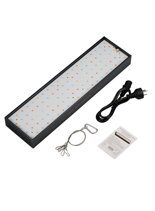 ماركة غير محددة لوحة من أضواء LED لتنمية النباتات أسود/ أبيض  - Image 1
