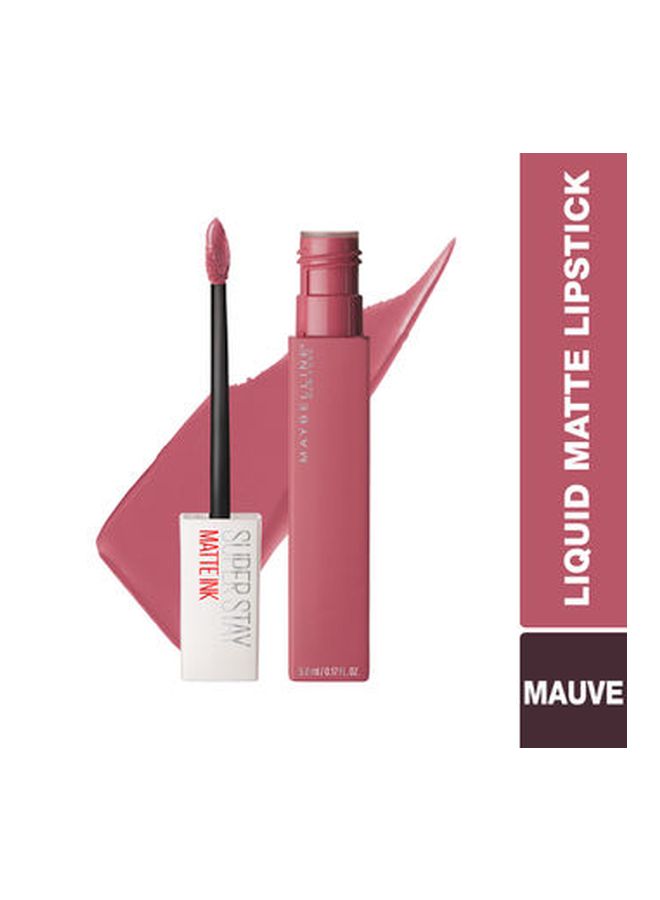 MAYBELLINE NEW YORK Super Stay Matte Ink Liquid Lipstick 15 Lover - Image 2