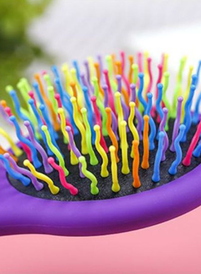 Generic Antistatic Detangling Massage Hair Comb Multicolour  - Image 2