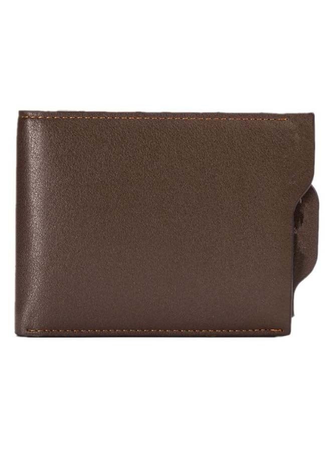 baellerry Card Holder Bifold Wallet Brown - Image 1