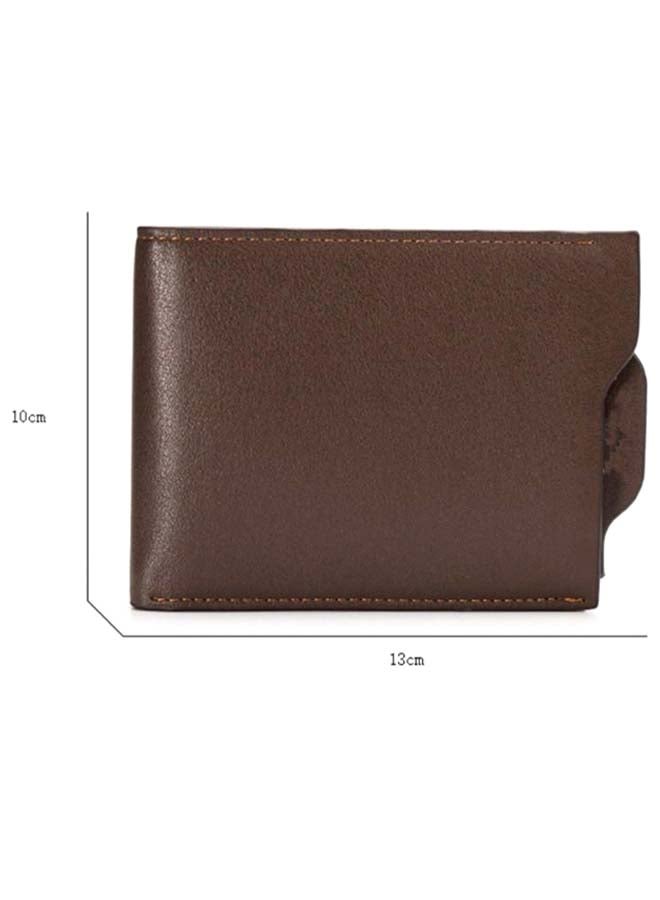 baellerry Card Holder Bifold Wallet Brown - Image 2