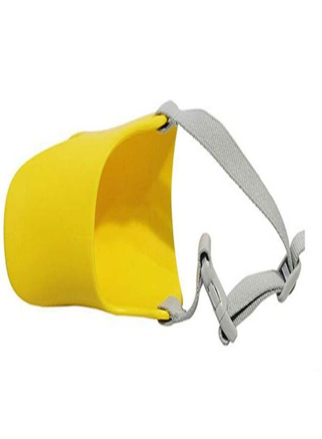 قناع على شكل فم البطة للحماية من عضاضات الحيوانات أصفر/رمادي M - Image 2