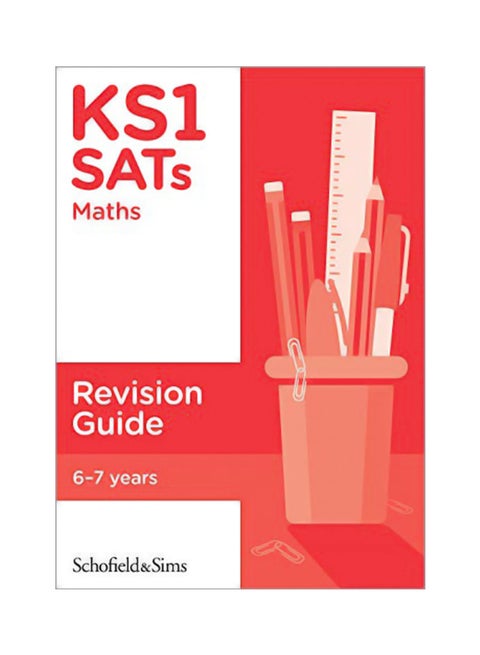 KS1 SATs Maths Revision Guide Paperback English by Steve Schofield & Sims - 43861