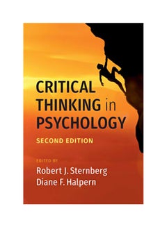Critical Thinking In Psychology Paperback English by Robert J. Sternberg - 43888 