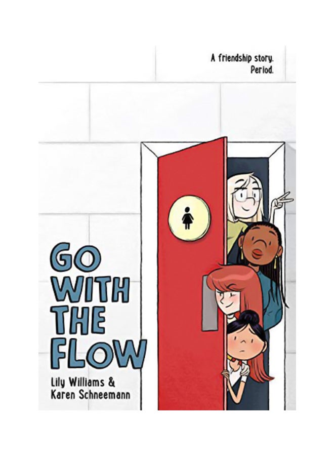 نمط مطبوع بعبارة "Go With The Flow" غلاف صلب الإنجليزية - 14 Jan 2020