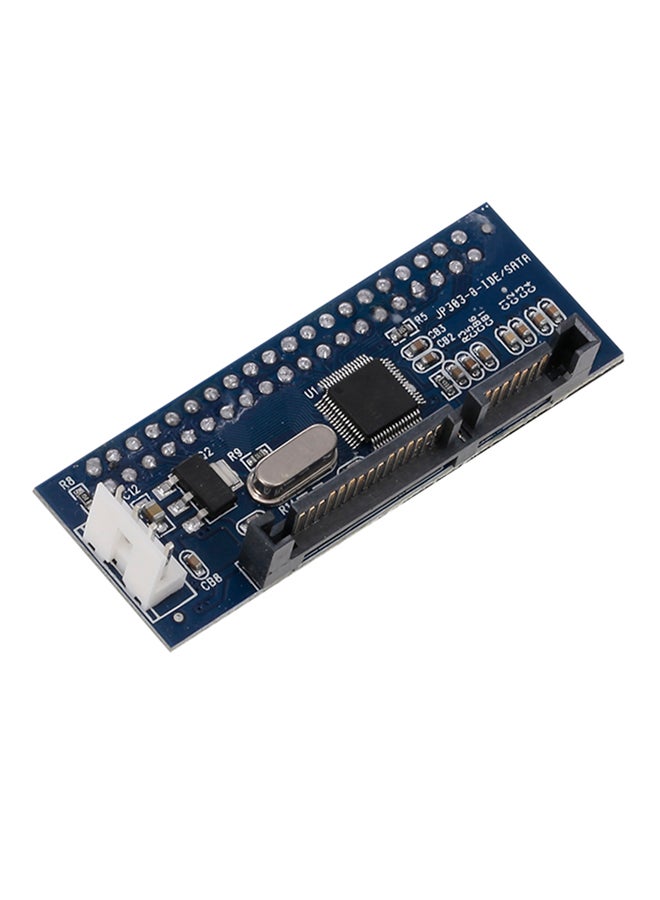 Generic - IDE To SATA Drive Adapter Converter Card Multicolour - Image 1