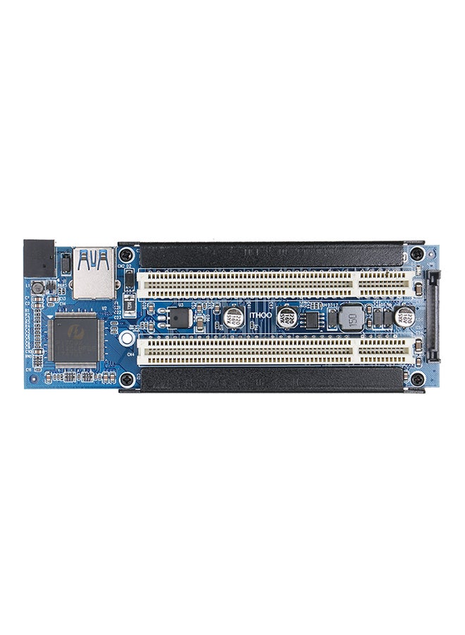 Generic - Mini PCI-E To PCI Adapter Card mPCI-E To PCI Riser Adapter Multicolour - Image 1