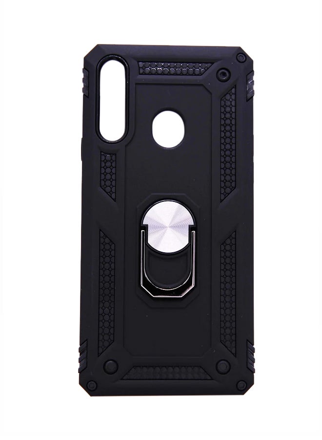 Kutis Protection Case Cover With Rotating Ring For Huawei Y9 Black