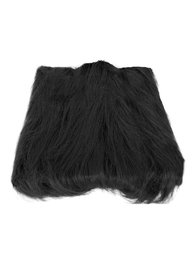 Adjustable Lion Mane Cosplay Pet Costume Black 37cm