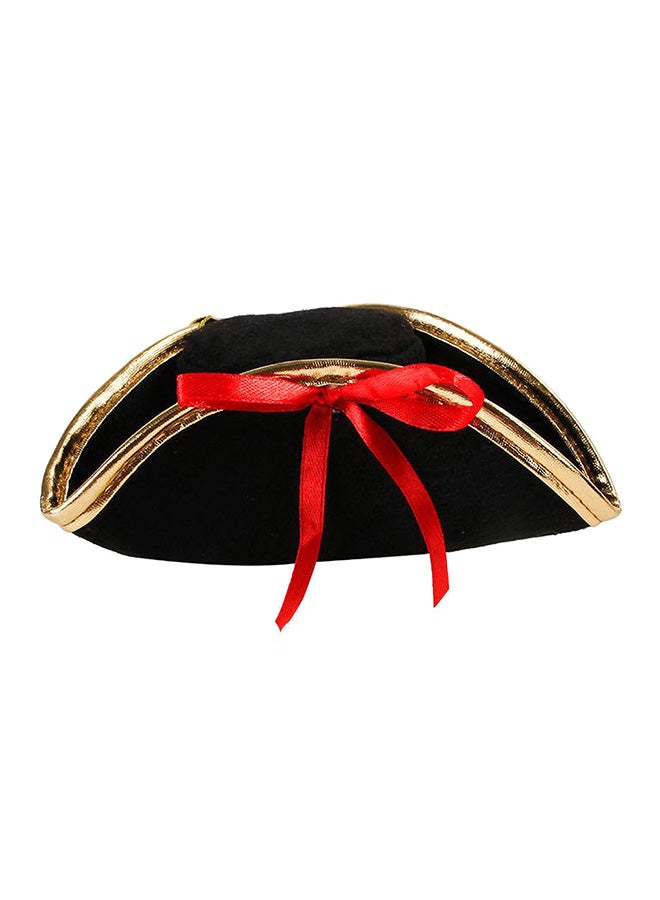 Pet Cosplay Hat Black/Gold/Red - Image 1