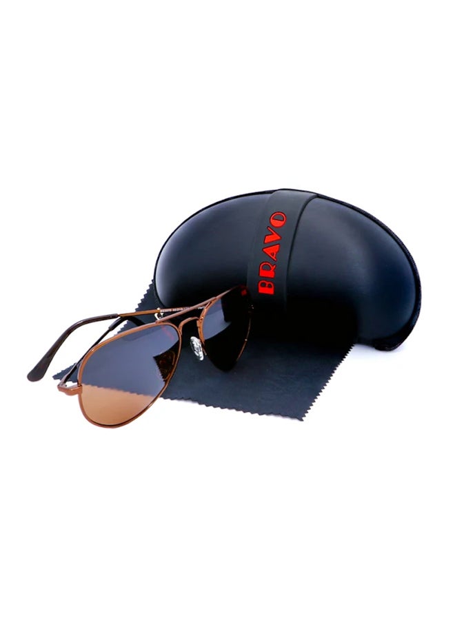 Bravo - Polarized Aviator Sunglasses - Lens Size: 55 mm - Image 1