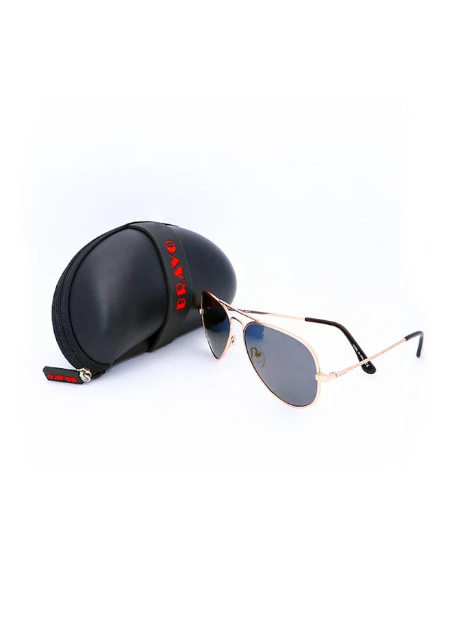 Bravo - Polarized Aviator Sunglasses - Lens Size: 55 mm - Image 1