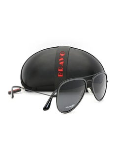 Bravo Men's Polarized Aviator Sunglasses - Lens Size: 55 mm  - Image 3