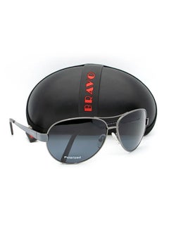 Bravo Men's Polarized Aviator Sunglasses - Lens Size: 59 mm  - Image 3