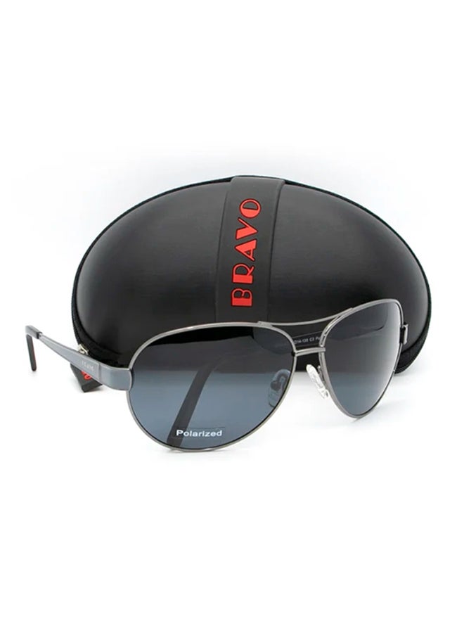 Bravo - Men's Polarized Aviator Sunglasses - Lens Size: 59 mm - Image 1