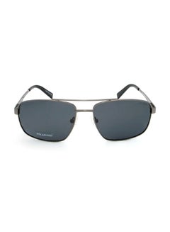 Bravo Men's Polarized Square Sunglasses - Lens Size: 58 mm  - Image 2