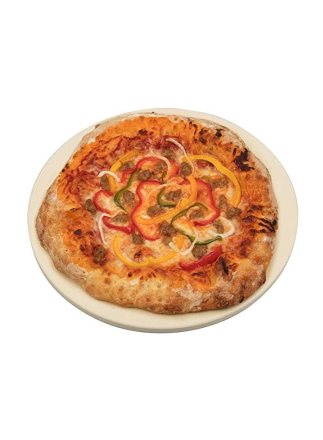 CucinaPro Round Pizza Baking Stone Beige 18.5x10.5x5.2inch  - Image 2