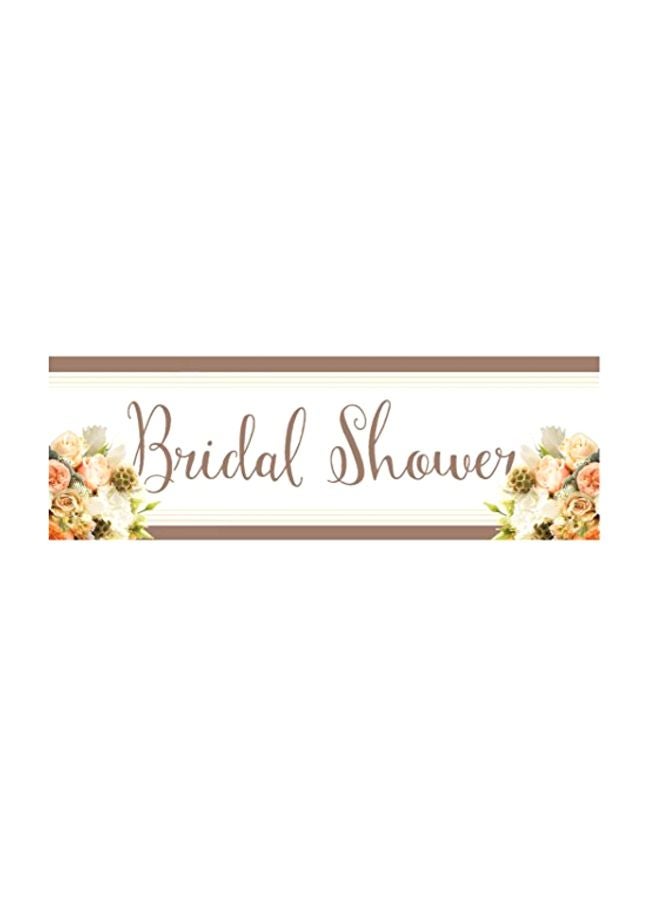 CREATIVE CONVERTING Converting Giant Bridal Shower Party Banner  - Image 1