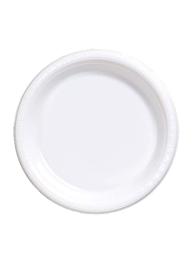 CREATIVE CONVERTING 50-Piece Plastic Lunch Plates 28000011B 