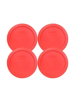 4-Piece Replacement Lid Red 4x4x2inch - v1580982473/N34315507A_1