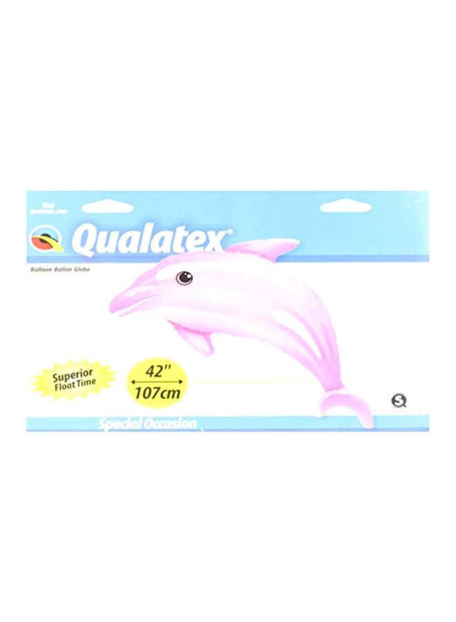 Qualatex Dolphin Shaped Floating Balloon 42inch