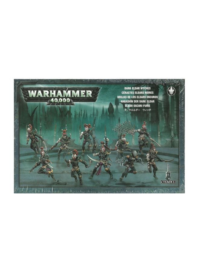 Games Workshop 10-Piece Warhammer 40000 Dark Eldar Wyches Miniature Set - Image 1
