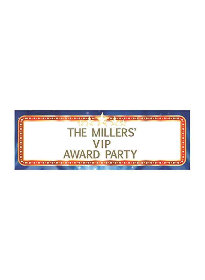 CREATIVE CONVERTING The Millers' VIP Award Party Banner 315197  - Image 1