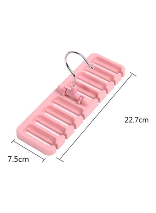 Generic Belt Rack Hanger Pink 22.7 x 7.5centimeter  - Image 4