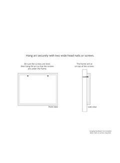 Stupell Industries Wash Your Hands Framed Wall Art White/Green/Blue 11x14x1.5inch  - Image 4