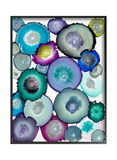 Stupell Industries Decorative Wall Painting Blue/Purple/White 11x1.5x14inch  - Image 1