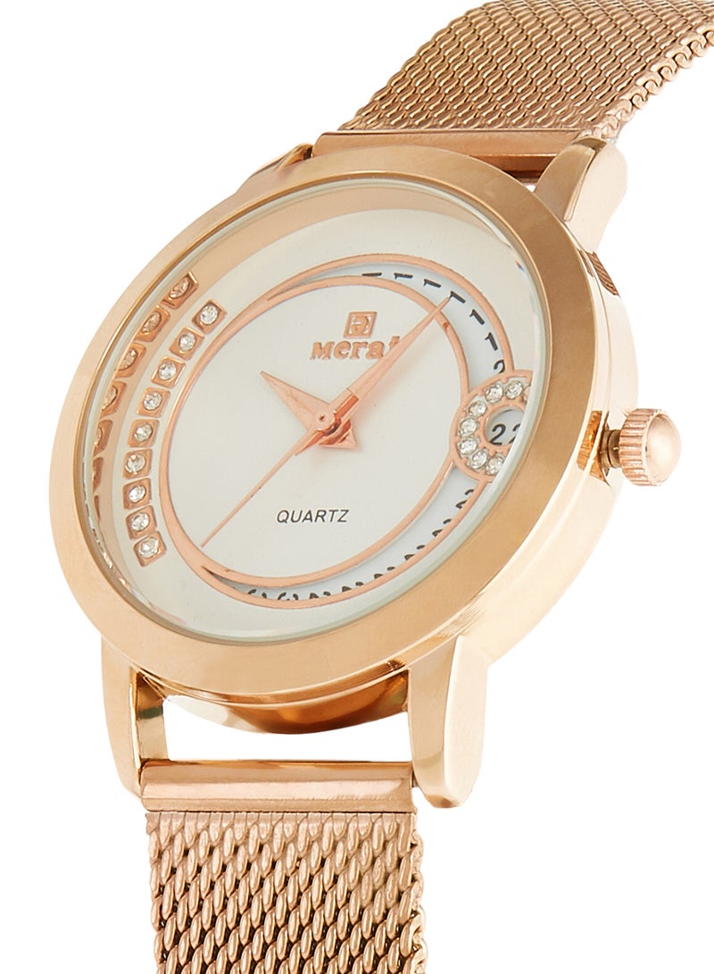 MERAJ women Metal Analog Wrist Watch 5032 - Image 3
