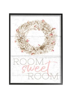 The Stupell Home Decor Collection Room Sweet Room Poster Frame White/Beige/Black 11x14inch  - Image 1