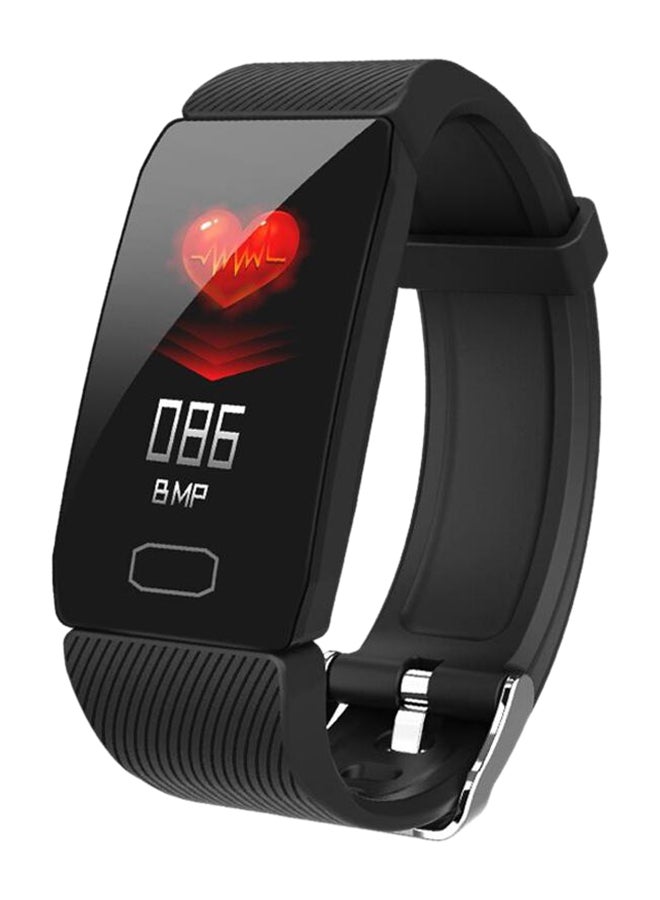 Q1 Bluetooth Heart Rate Monitoring Fitness Tracker Black
