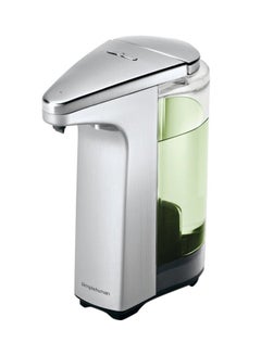 Simple Human Sensor Soap Pump Silver 7 x 14.5 x 17.4cm 