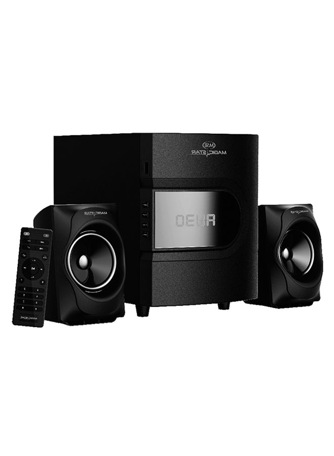 Magic Star 2.1 Channel Multimedia Speaker BB202 Black  - Image 2