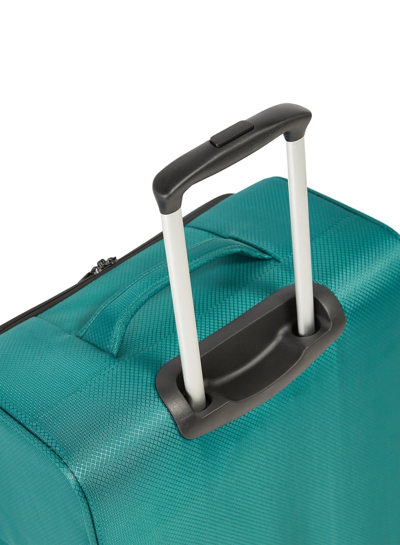 Regency - Ultra-light Softside 3 Piece Luggage Trolley Set Dark Green - Image 1