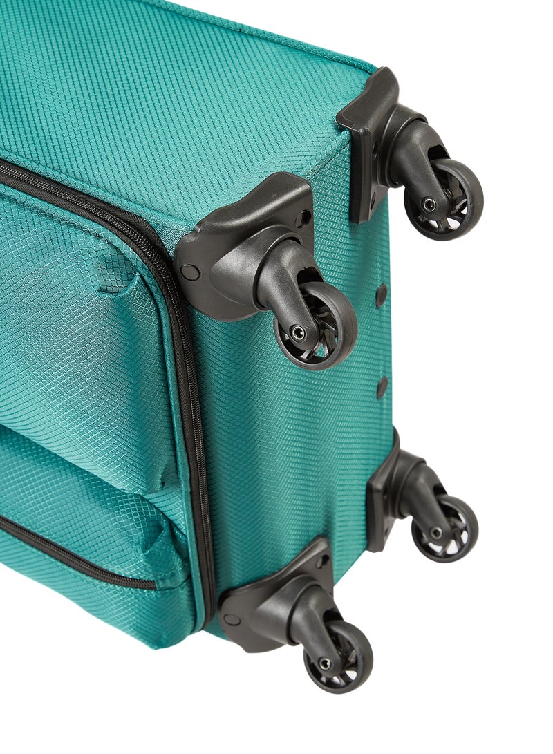 Regency Softside Cabin Luggage Trolley Dark Green - Image 5