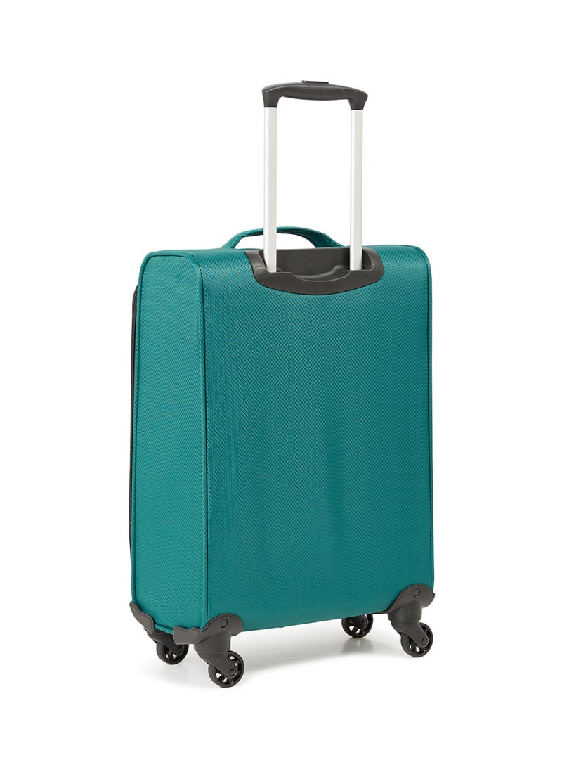 Regency Softside Cabin Luggage Trolley Dark Green - Image 2